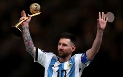 Ghi 7 bàn và 3 kiến tạo, Messi giành Quả bóng vàng World Cup 2022