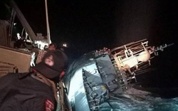 Tàu chiến Thái Lan bị lật, 33 thủy thủ mất tích