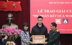 Báo QĐNQ tổng kết và trao thưởng cuộc thi “Dự đoán kết quả World Cup 2022”