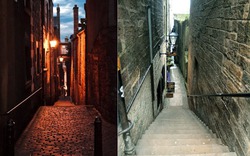 Khu phố cổ với những con ngõ "ma ám" ở Scotland