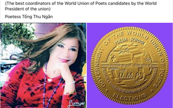 Bà Tống Thu Ngân lần đầu lên tiếng về danh xưng nhà thơ thế giới: "Tôi được lựa chọn và phân công"