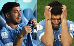 Khoảnh khắc Luis Suarez bật khóc khi Uruguay chính thức bị loại