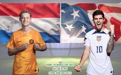 Hà Lan và Mỹ đều thủ vững, hiệp 1 sẽ hòa 0-0?