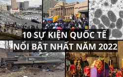 10 sự kiện quốc tế nổi bật nhất năm 2022