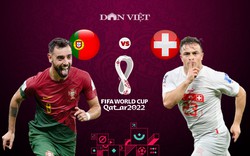 Tương quan lực lượng Bồ Đào Nha vs Thụy Sỹ (02h00 ngày 7/12, vòng 1/8 World Cup 2022): Tiễn CR7 về quê