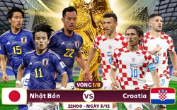 Xem trực tiếp Nhật Bản vs Croatia trên VTV2, VTV Cần Thơ