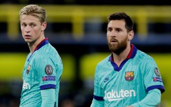 Frenkie De Jong thừa nhận "bất lực" về cách ngăn cản Messi