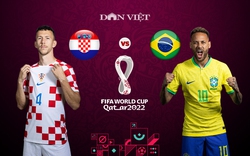 Tương quan lực lượng Croatia vs Brazil (22h00 ngày 9/12, vòng tứ kết World Cup 2022): Brazil coi chừng!