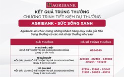 Tìm được chủ nhân trúng giải Đặc biệt chương trình Tiết kiệm dự thưởng "Agribank - Sức sống Xanh"

