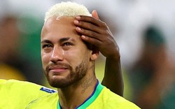 Neymar cân bằng kỷ lục ghi bàn của Pele trong ngày Brazil bị loại