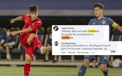 Không được U23 Việt Nam "giải cứu", CĐV của U23 Campuchia phản ứng lạ