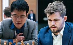Lê Quang Liêm lội ngược dòng, gặp "vua cờ" Carlsen tại tứ kết Airthings Masters 2022