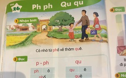 Xôn xao vụ âm p (pờ) bị "loại" khỏi SGK Tiếng Việt lớp 1: Giáo viên lên tiếng  