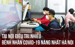 Nơi điều trị nhiều bệnh nhân Covid-19 nặng nhất Hà Nội: "Thay vì hoa, quà, chúng tôi chỉ mong cứu thật nhiều bệnh nhân"