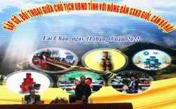 Chủ tịch UBND tỉnh Lai Châu đối thoại với nông dân 