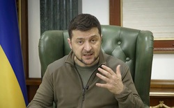 Tổng thống Ukraine Volodymyr Zelensky phát biểu trực tuyến với Quốc hội Mỹ