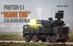 Tổ hợp tên lửa - pháo phòng không Pantsir-S1 “Mãnh thú” của quân đội Nga