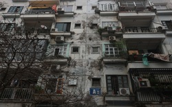 20 năm cải tạo chung cư cũ ở Hà Nội: Nhà tạm cư xuống cấp hơn ... chung cư cũ nát