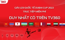 Viettel đã có bản quyền truyền hình U23 Dubai Cup, khán giả có thể chọn bình luận viên xem U23 Việt Nam