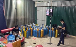 Bí mật điều tra, triệt phá nguồn cung cấp "khí cười" tại Hà Nội