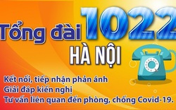 Từ hôm nay 4/3, điều chỉnh các nhánh 1, 2 và 3 của Tổng đài hỗ trợ  phòng, chống Covid-19 tại Hà Nội