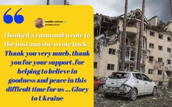 Cách làm từ thiện cho người dân Ukraine "có một không hai"