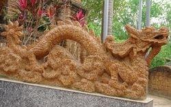 Chiêm ngưỡng kiệt tác được tạo từ đá ong có "một không hai" ở Hà Nội