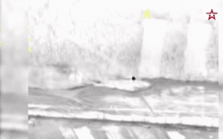 Khoảnh khắc máy bay không người lái UAV Orion Nga tiêu diệt mục tiêu