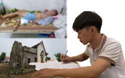Hà Tĩnh: Mồ côi mẹ, bố bệnh nặng, nam sinh nguy cơ thất học