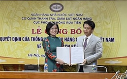 Bổ nhiệm lãnh đạo Cục Phòng, chống rửa tiền; Cơ quan Thanh tra, giám sát ngân hàng