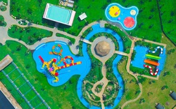 Công viên nước Dino Water Park chính thức mở cửa miễn phí trong 3 ngày lễ tại Long An