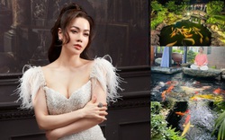 Nhà đẹp của Nhật Kim Anh và loạt sao Việt đúng chuẩn "đại gia ngầm" với hồ cá Koi tiền tỷ