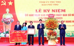 Báo Phú Thọ kỷ niệm 60 năm ngày xuất bản số đầu và đón nhận Huân chương Độc lập hạng Nhì