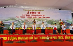 Kiên Giang khánh thành Đền thờ liệt sỹ và khởi công xây dựng tượng đài Bác Hồ tại Phú Quốc