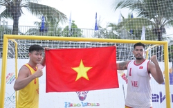 Giành HCV sớm 1 lượt đấu, tuyển bóng ném bãi biển Việt Nam chia sẻ gì? 