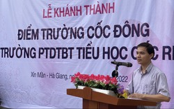 Chủ tịch Hội Nông dân tỉnh Hà Giang: Điểm trường Cốc Đông tạo điều kiện tốt cho học sinh vùng khó đến lớp