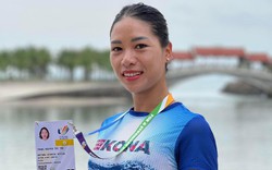 Nữ trọng tài triathlon SEA Games 31: Từ người ghét chạy bộ đến quán quân cuộc thi "người sắt"