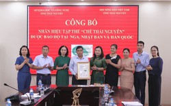 Hội Nông dân Thái Nguyên: Công bố nhãn hiệu tập thể “Chè Thái Nguyên” được bảo hộ tại Nga, Nhật Bản và Hàn Quốc