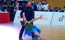 Nhìn lại 2 phần thi dancesport "ăn vàng" của chồng Khánh Thi và bạn diễn