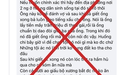 Lãnh đạo Sở Thông tin và Truyền thông Cà Mau lên tiếng về thông tin "vợ giết chồng róc thịt hầm khổ qua"