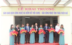 Thừa Thiên Huế khai trương Sàn giao dịch công nghệ và Điểm kết nối cung - cầu công nghệ 