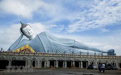 Chùa Khmer có tượng Phật nằm lớn nhất Việt Nam