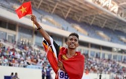 Vì sao VĐV Đông Timor đoạt HCB SEA Games 31 lại cầm lá cờ Việt Nam trên tay?