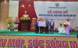 Huyện Duy Xuyên công bố đạt chuẩn nông thôn mới, Quảng Nam có bao nhiêu đơn vị cấp huyện đạt chuẩn nông thôn mới?