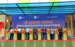 Khánh thành trường phổ thông dân tộc bán trú tại huyện Nậm Pồ