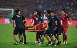 Cầu thủ U23 Việt Nam phải rời sân trên cáng, tình trạng ra sao?