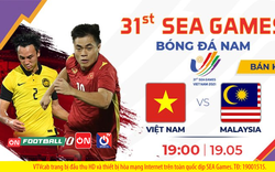 Xem trực tiếp U23 Việt Nam - U23 Malaysia ở kênh nào?
