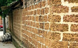 Độc đáo bức tường bằng đá ong hàng trăm năm tuổi ở làng cổ Yên Trường 