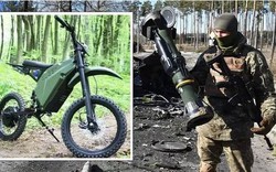 Bất ngờ với chiếc 'xe máy tàng hình' của quân đội Ukraine