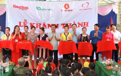 Báo NTNN tặng "Điểm trường mơ ước" tại Sơn La: Chắp cánh ước mơ đến trường cho học sinh vùng cao